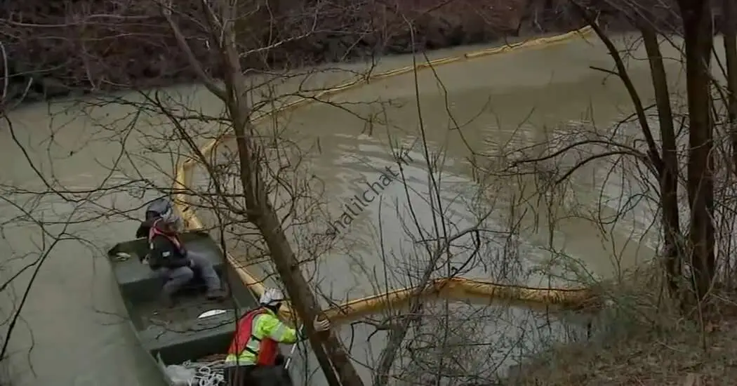 نظارت بر تامین آب فیلادلفیا پس از نشت از کارخانه شیمیایی